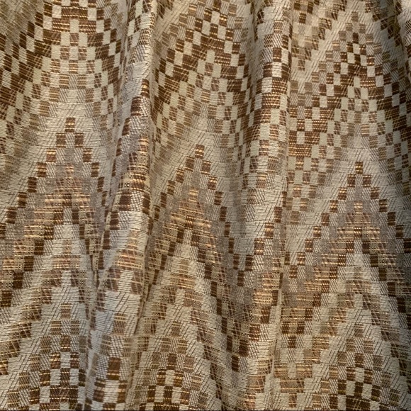 Elite Flambé Lined Back Tab Window Valance - Set Of Four - Picture 1 of 6